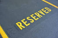 Reserved Parking Place